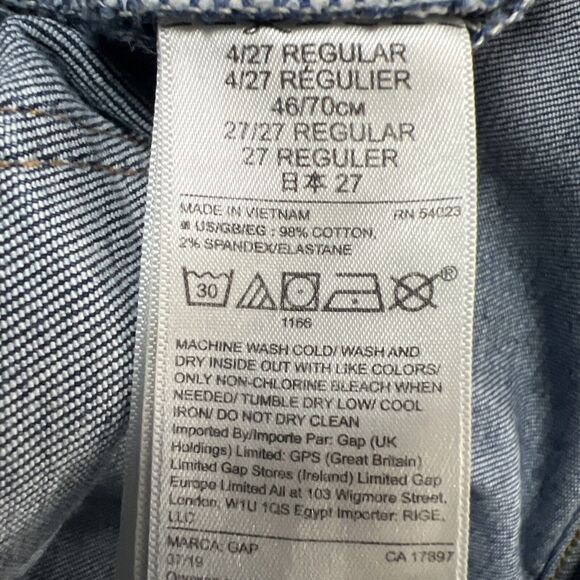 Gap Jeans 80s Women's Loose Fit Mom Jeans Size 4/27 - Picture 9 of 13